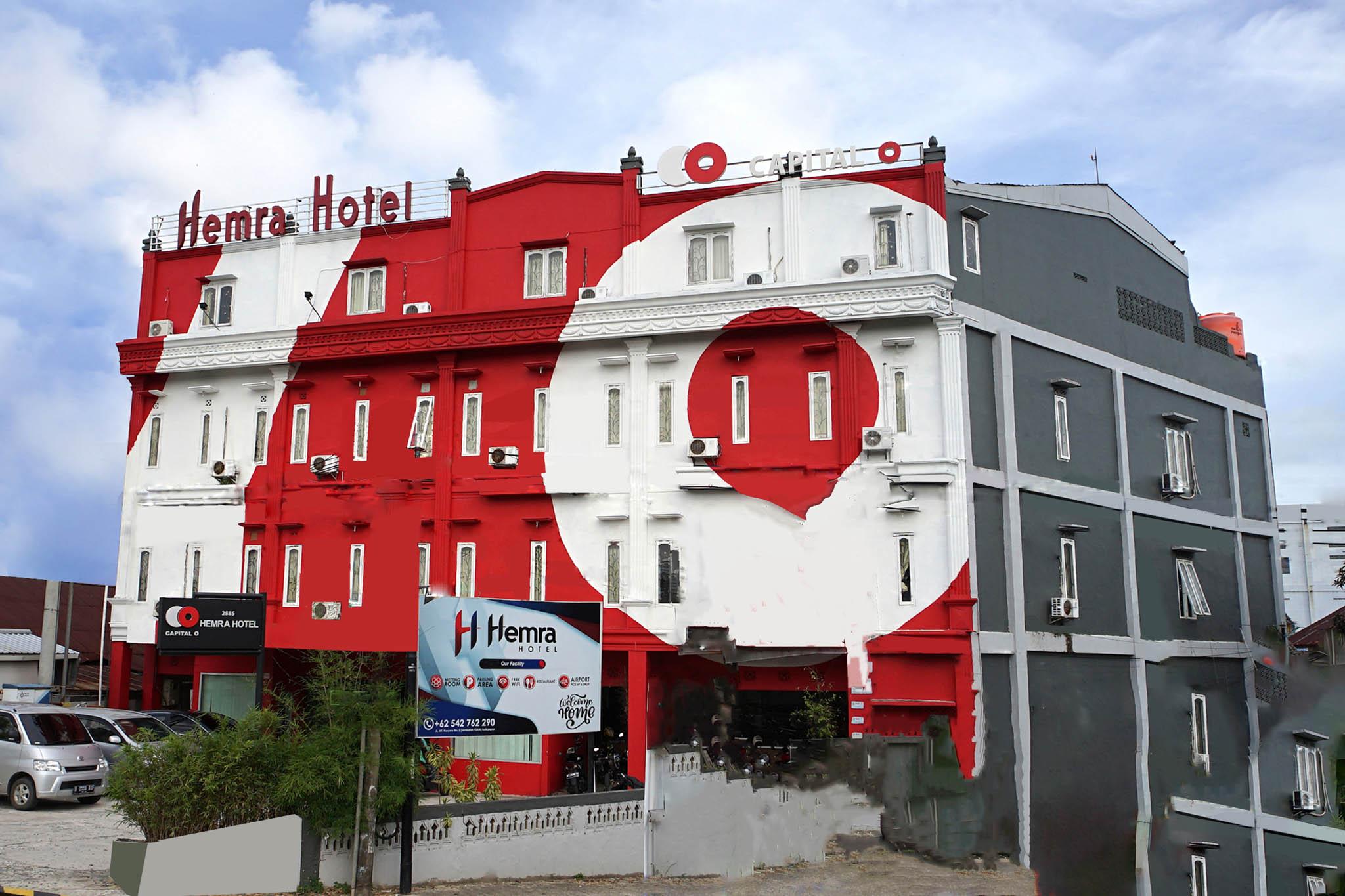 Capital O 2885 Hemra Hotel 巴厘巴板 外观 照片